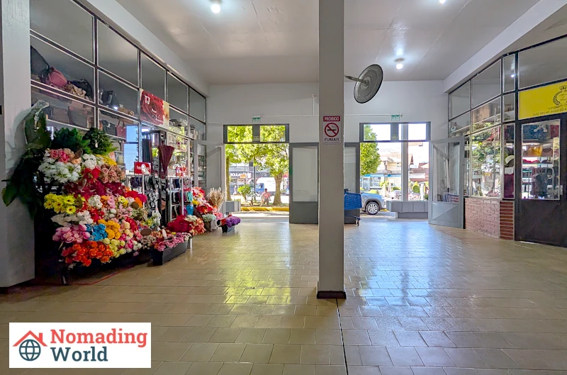 Photo of the interior of the Rodoviária in Nova Petrópolis.